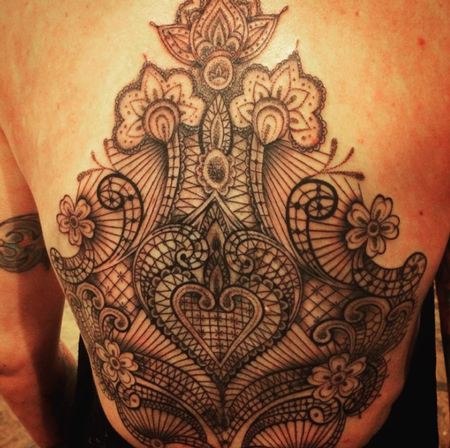 tattoos/ - Blackwork Back - 109454